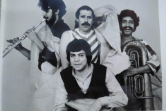 Rodrigo, Roberto, Cipriano y al frente Jazzamoart