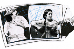 Con Rosalía Royo en Palestijuas